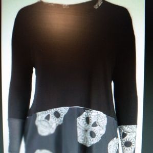 Skull top long sleeve